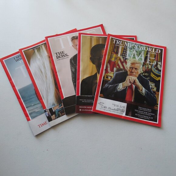Time Magazines 2025 Lot of 5 - Picture 2 of 7